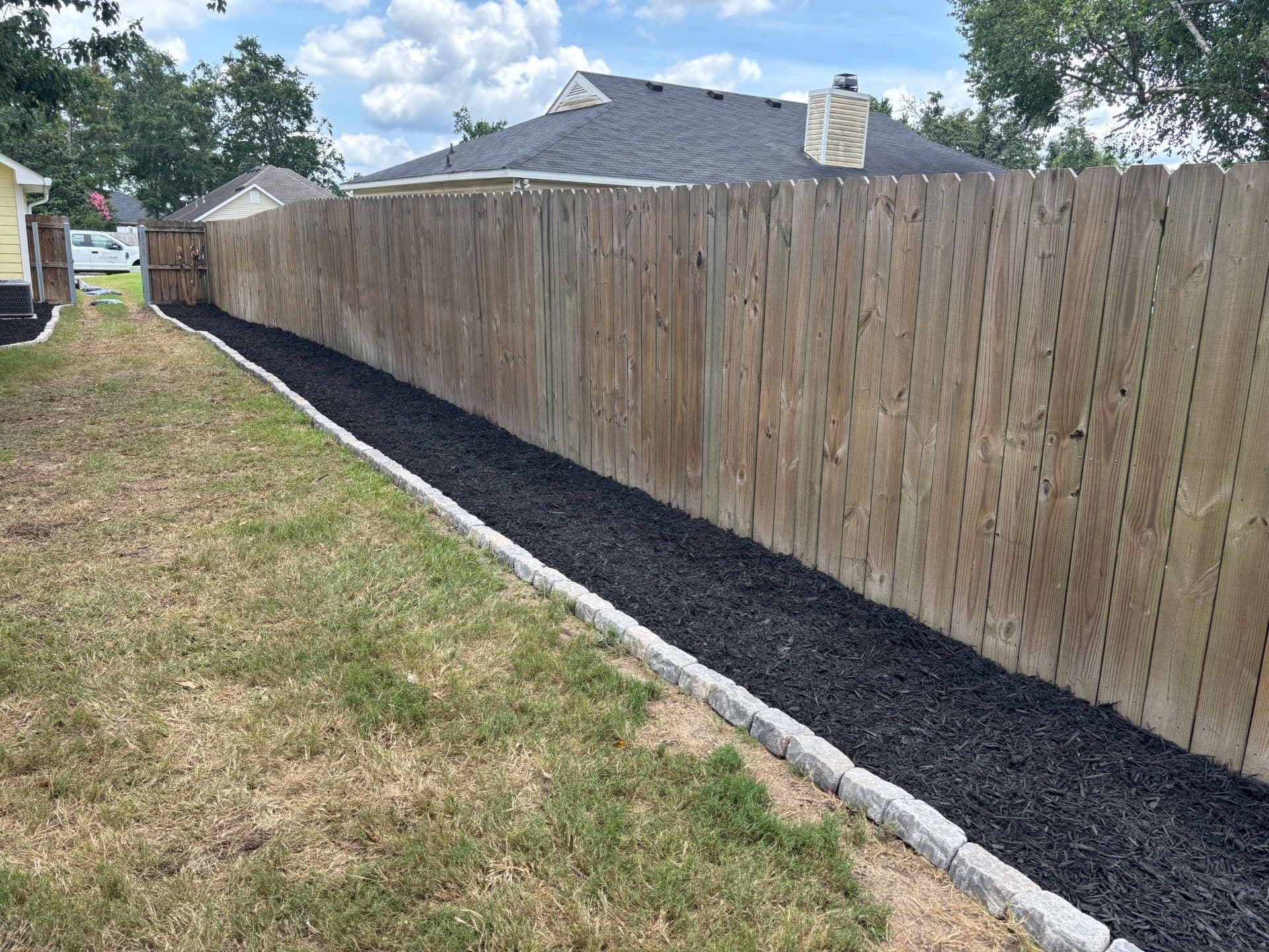 Gallery photos for Transforming Backyards with Elegant Mulch Beds: Image #6