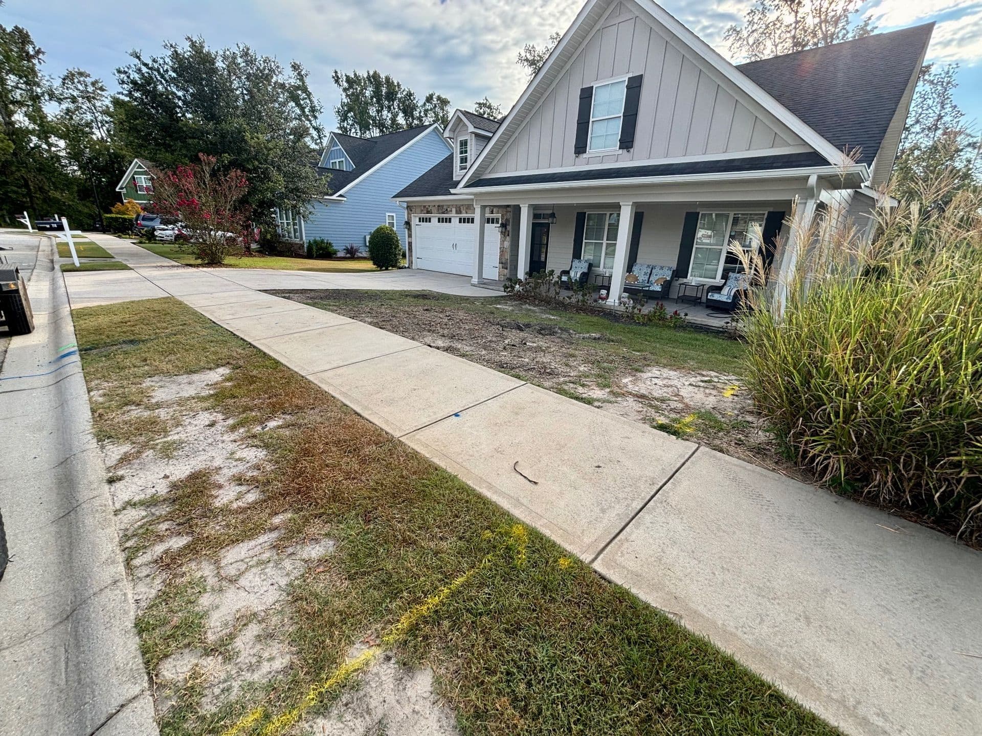 Gallery photos for Stunning Lawn Transformation with Sod Installation and Irrigation: Image #5