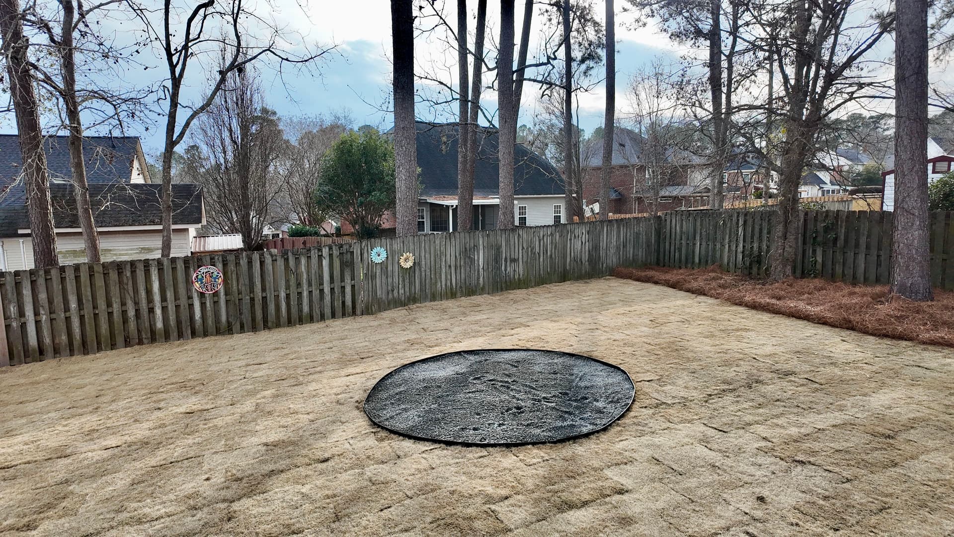 Gallery photos for Beautiful Zeon Zoysia Sod Installation and Fire Pit Area in Martinez: Image #3