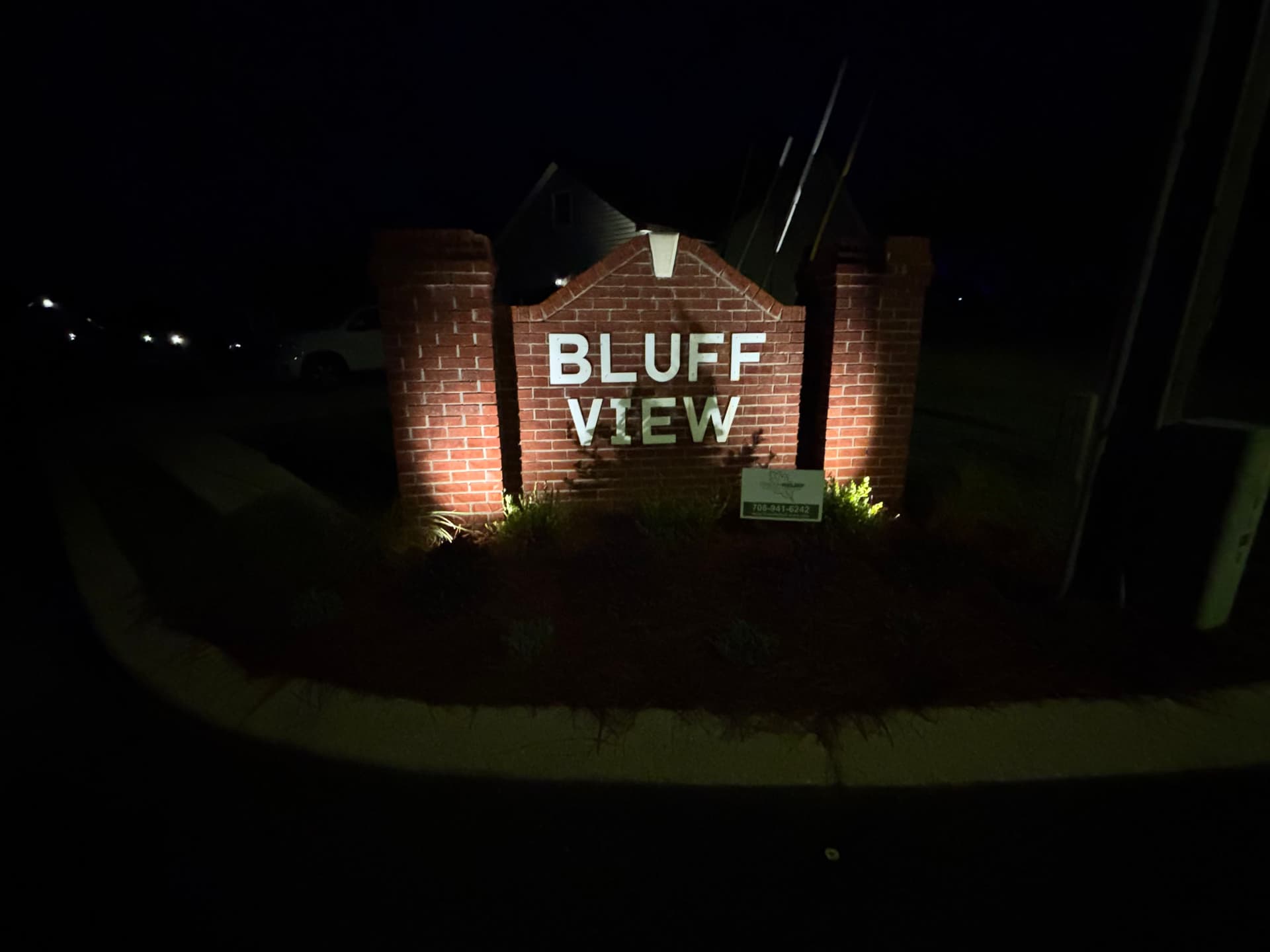 Gallery photos for Bluff View Neighborhood Entrance Gets a Full Landscape Overhaul in Ringgold: Image #2