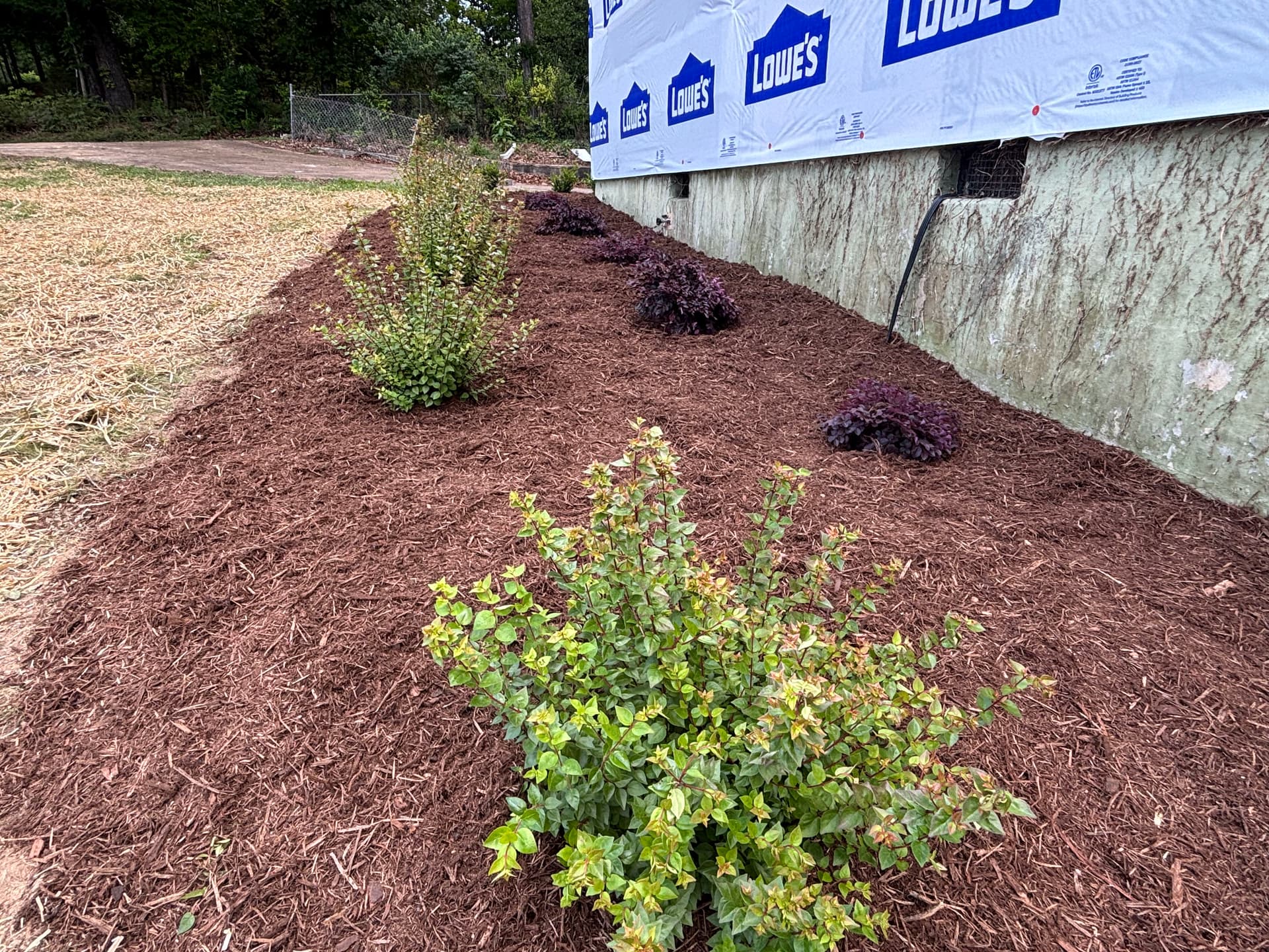 Gallery photos for Front Yard Landscape Bed Installation for a Flip Property: Image #2