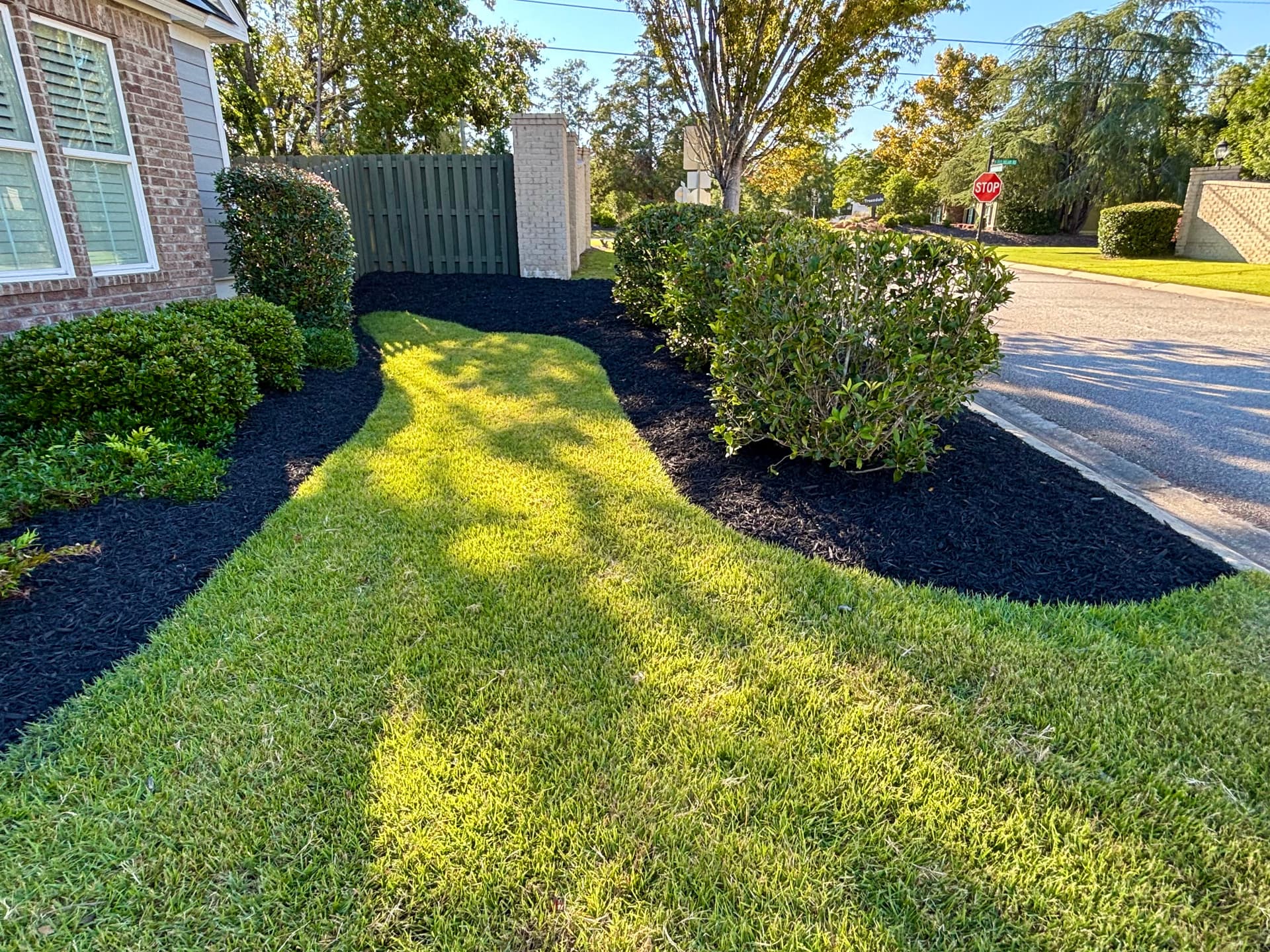Lush Landscape Refresh with Mulch