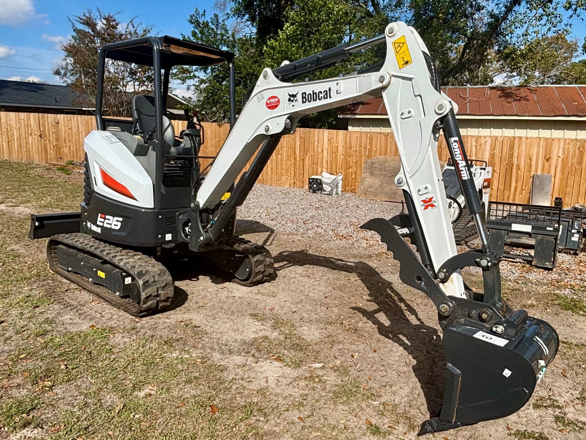 Introducing Our New Bobcat Mini Excavator for Unmatched Landscaping Precision