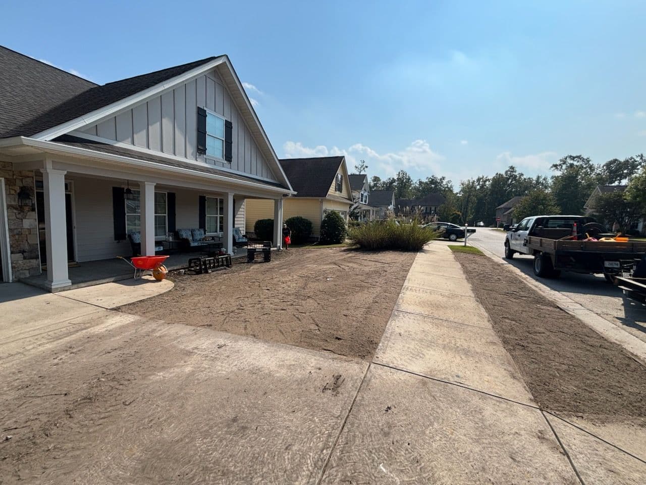 Gallery photos for Transform Your Yard with Fresh Sod and Shrubs: Image #1