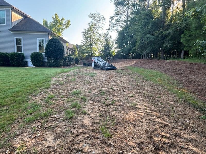 Stunning Sod Upgrade with Natural Creek Bed image