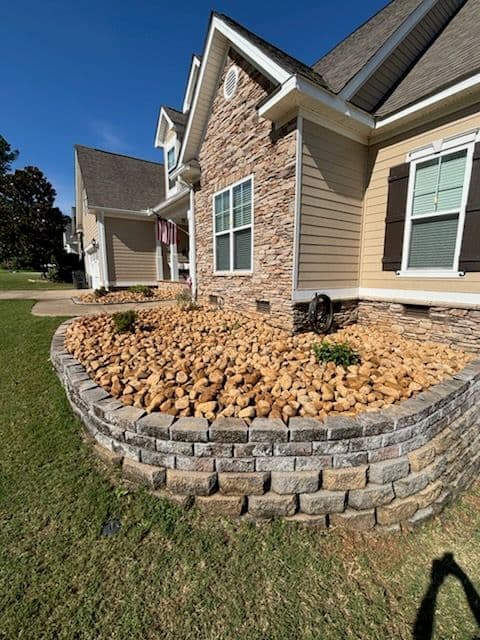Gallery photos for Transform Your Yard with River Rock Elegance: Image #1